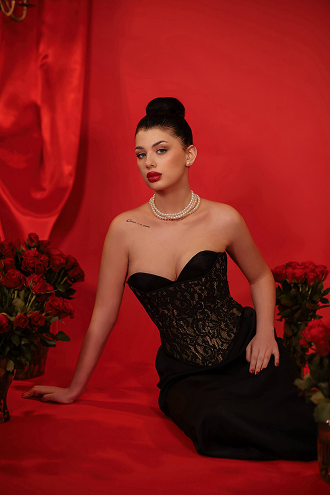 Valentine's Day photoshoot