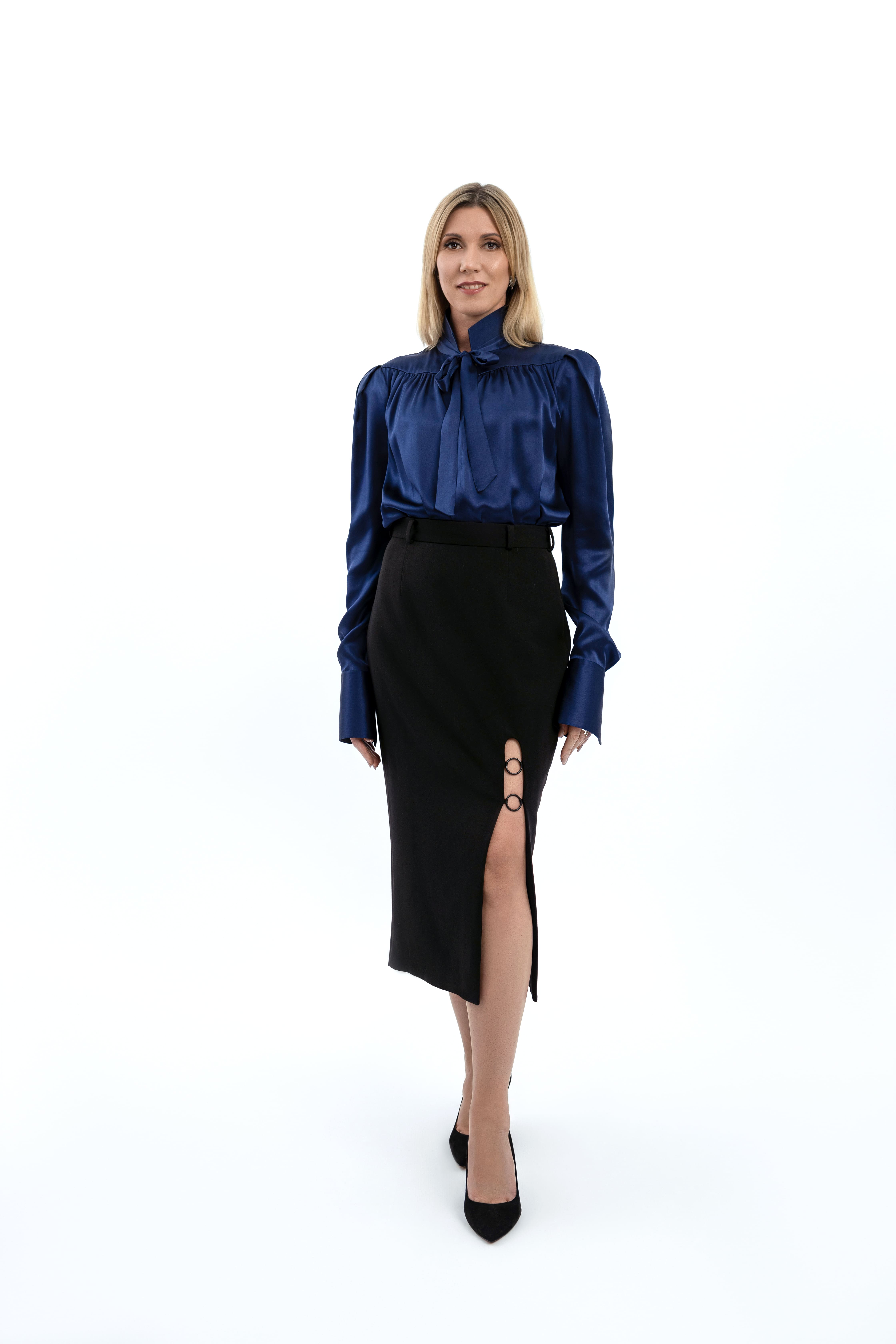 Seidenbluse Seraphine